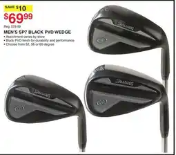 Dunham's Sports MEN'S SP7 BLACK PVD WEDGE offer