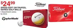 Dunham's Sports SPEED SOFT OR TRUFEEL SERIES GOLF BALLS offer