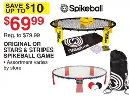 Dunham's Sports ORIGINAL OR STARS & STRIPES SPIKEBALL GAME offer
