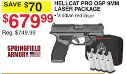 Dunham's Sports HELLCAT PRO OSP 9MM LASER PACKAGE offer