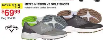 Dunham's Sports CALLAWAY MEN'S MISSION V2 GOLF SHOES offer