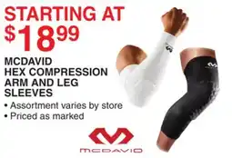 Dunham's Sports MCDAVID HEX COMPRESSION ARM AND LEG SLEEVES offer