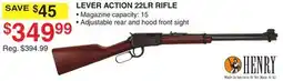 Dunham's Sports HENRY LEVER ACTION 22LR RIFLE offer