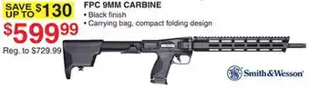 Dunham's Sports FPC 9MM CARBINE offer