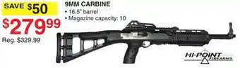 Dunham's Sports 9MM CARBINE offer
