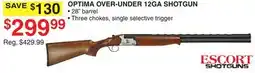 Dunham's Sports OPTIMA OVER-UNDER 12GA SHOTGUN offer