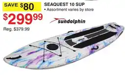 Dunham's Sports SUNDOLPHIN SEAQUEST 10 SUP offer