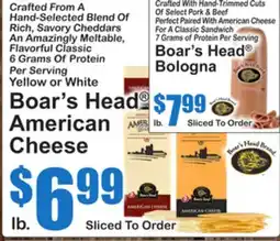 SuperFresh Boar's Head American Cheese offer