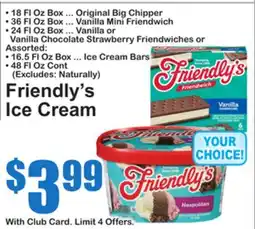 SuperFresh Friendly's Ice Cream offer