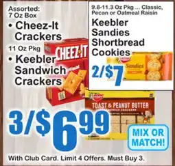 SuperFresh Keebler Sandies Shortbread Cookies offer