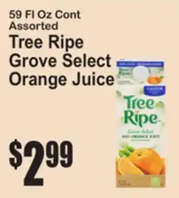 SuperFresh Tree Ripe Grove Select Orange Juice offer