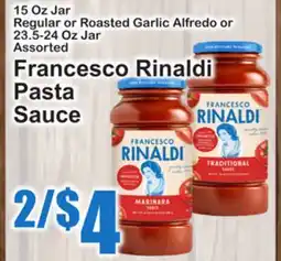 SuperFresh Francesco Rinaldi Pasta Sauce offer