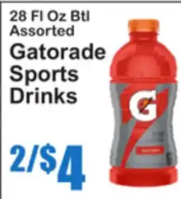 SuperFresh Gatorade Sports Drinks offer