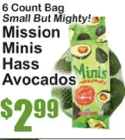 SuperFresh Mission Minis Hass Avocados offer