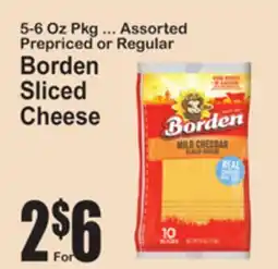 SuperFresh Borden Sliced Cheese offer
