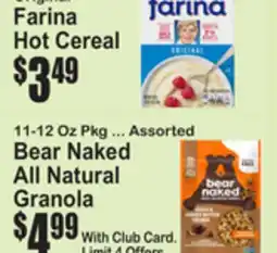 SuperFresh Original Farina Hot Cereal offer