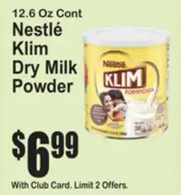 SuperFresh Nestlé Klim Dry Milk Powder offer