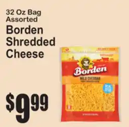 SuperFresh 32 Oz Bag Assorted Borden Shredded Cheese offer