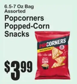 SuperFresh Popcorners Popped-Corn Snacks offer