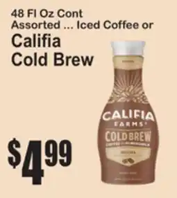 SuperFresh 48 Fl Oz Cont Assorted ... Iced Coffee or Califia Cold Brew offer