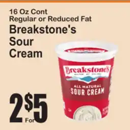 SuperFresh Breakstone's Sour Cream offer