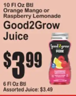 SuperFresh Good2Grow Juice offer