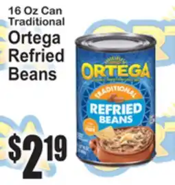 SuperFresh Ortega Refried Beans offer