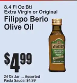 SuperFresh Extra Virgin or Original Filippo Berio Olive Oil offer