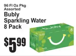 SuperFresh 96 Fl Oz Pkg Assorted Bubly Sparkling Water offer
