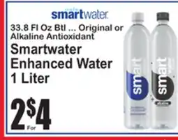 SuperFresh Smartwater Enhanced Water offer