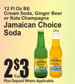 SuperFresh Jamaican Choice Soda offer