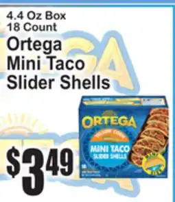 SuperFresh Ortega Mini Taco Slider Shells offer