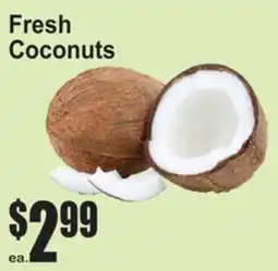 SuperFresh Fresh Coconuts offer