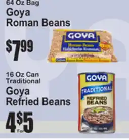 SuperFresh 64 Oz Bag Goya Roman Beans offer