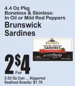 SuperFresh Brunswick Sardines offer