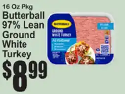 SuperFresh Butterball 97% Lean Ground White Turkey offer