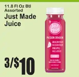 SuperFresh Just Made Juice offer