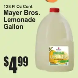 SuperFresh Mayer Bros. Lemonade Gallon offer