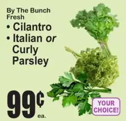 SuperFresh By The Bunch Fresh Cilantro Italian or Curly Parsley offer