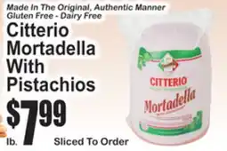 SuperFresh Citterio Mortadella With Pistachios offer