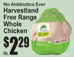 SuperFresh Harvestland Free Range Whole Chicken offer