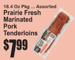 SuperFresh Prairie Fresh Marinated Pork Tenderloins offer