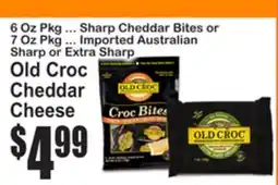 SuperFresh Old Croc Cheddar Cheese offer
