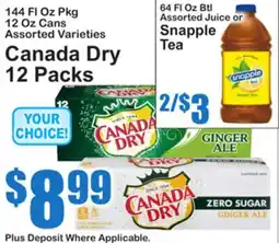 SuperFresh Canada Dry 12 Packs offer