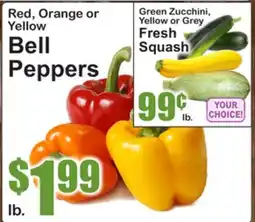 SuperFresh Red, Orange or Yellow Bell Peppers offer