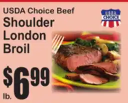 SuperFresh USDA Choice Beef Shoulder London Broil offer