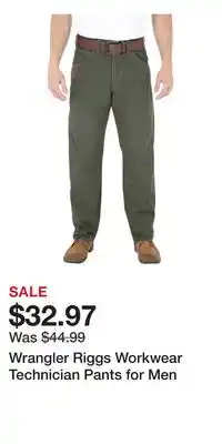 Cabela's Wrangler Riggs Workwear Technician Pants for Men offer