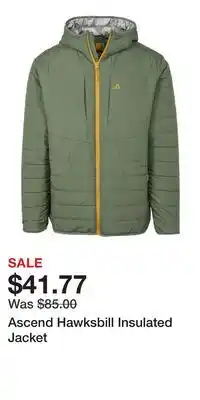 Cabela's Ascend Hawksbill Insulated Jacket offer
