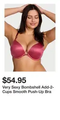 Victoria's Secret Very Sexy Bombshell Add-2-Cups Smooth Push-Up Bra offer