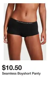 Victoria's Secret Seamless Boyshort Panty offer